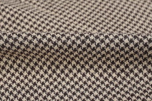 Brown Houndstooth Wool Blazer and Wool Suit – Classic Men’s Wool Blazers Plus Size